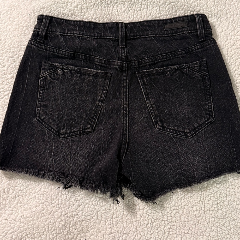 Buckle Black Jean Shorts sz 27